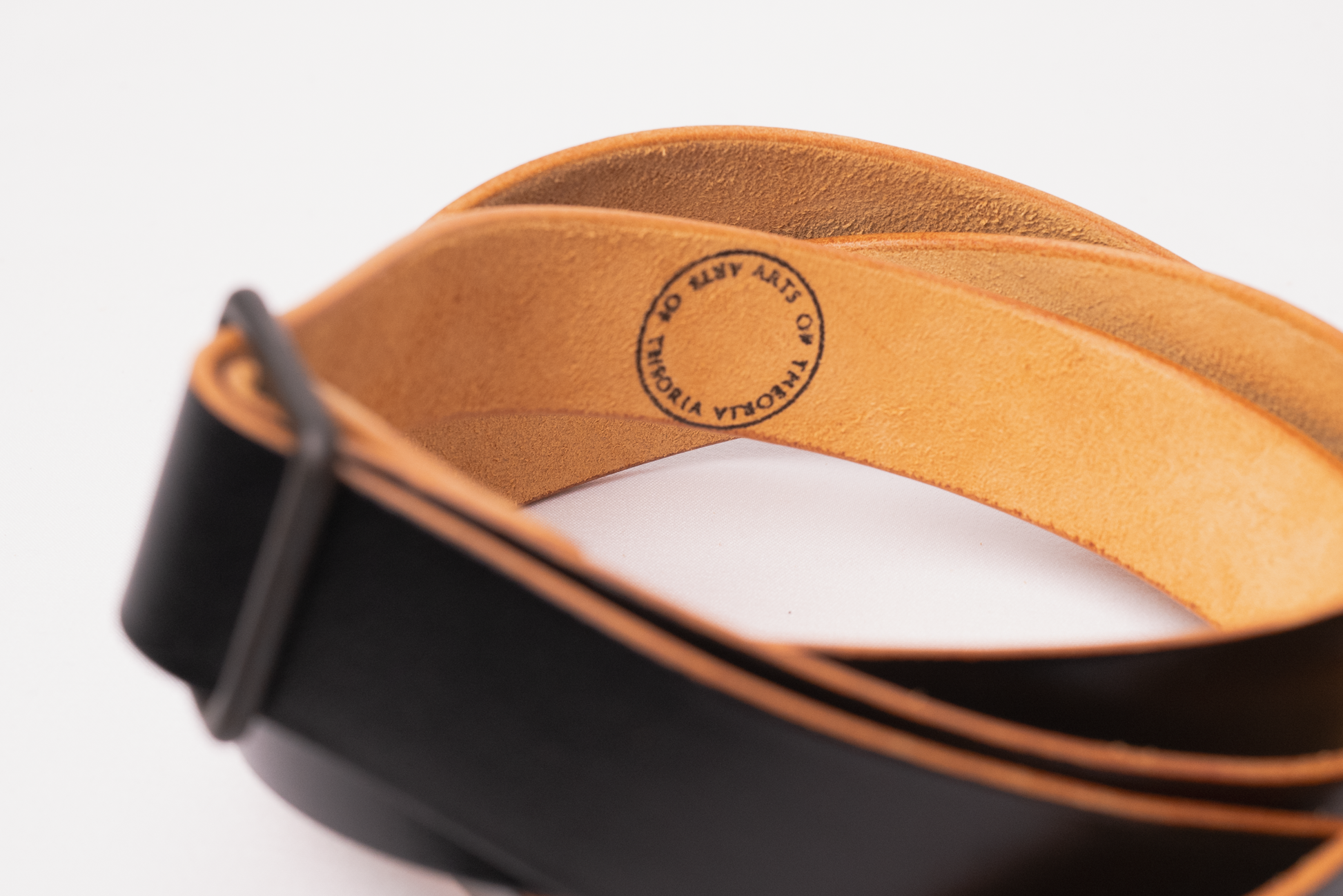 French Leather Belt