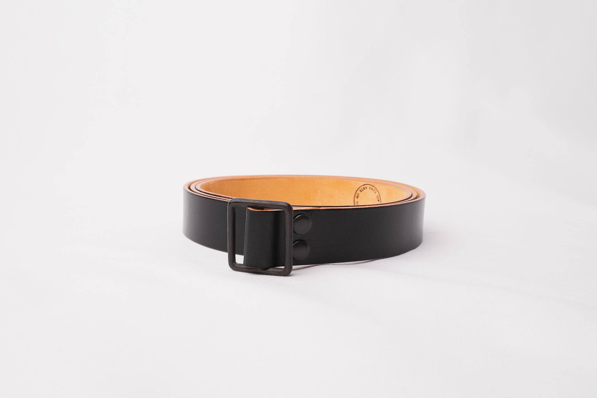 French Leather Belt