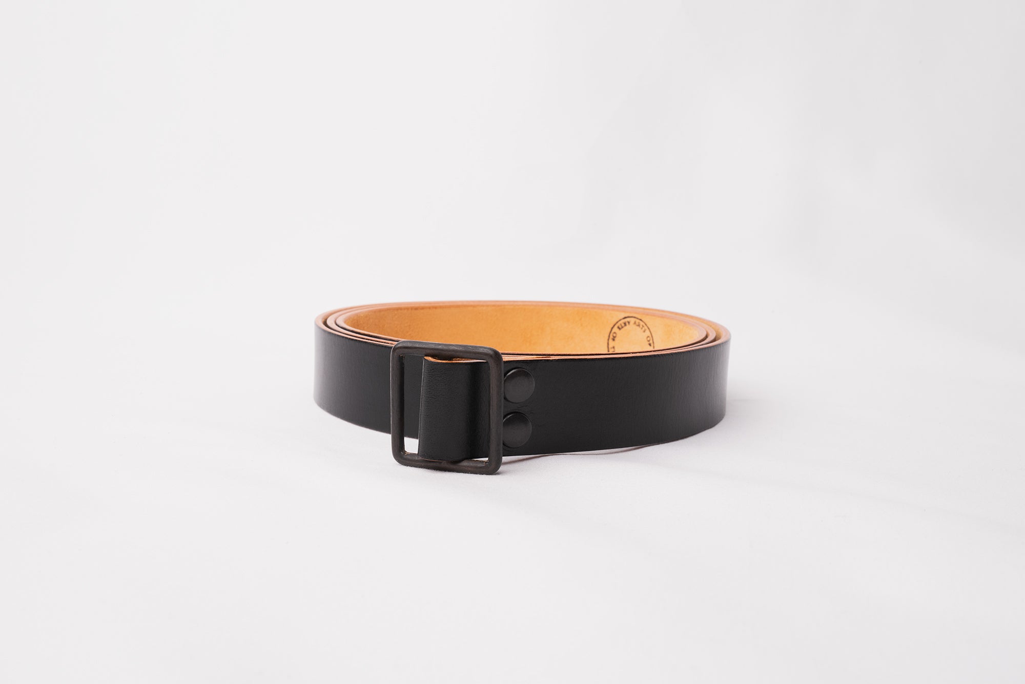French Leather Belt