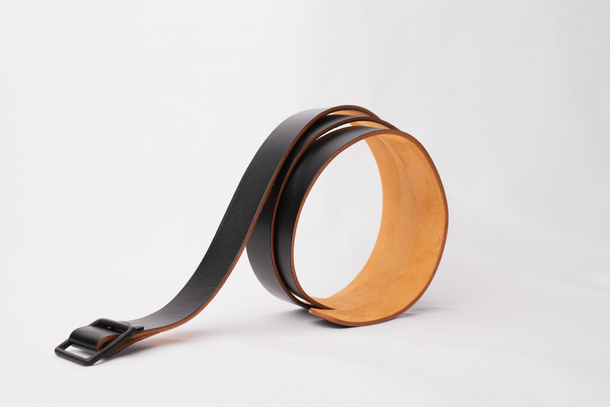French Leather Belt