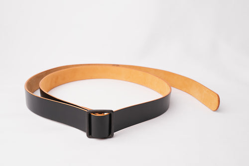 French Leather Belt